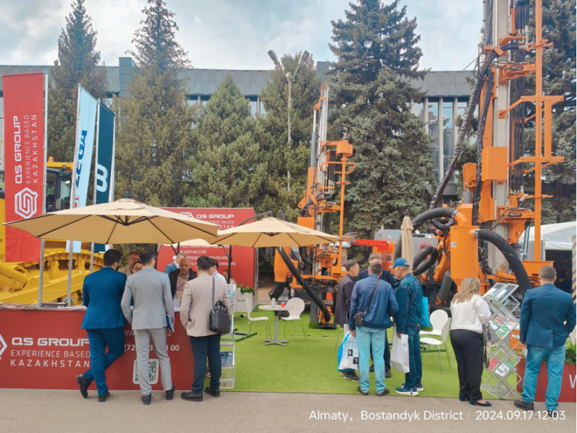 ZEGA钻机闪耀哈萨克斯坦国际展会